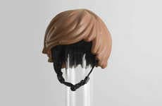 LEGO Hair Helmets