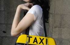 Upcycled Taxi Handbags