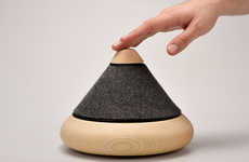 Wooden Omnidirectional Speakers