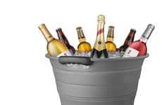 Collapsible Silicone Beverage Bins