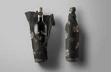 Wrapped Bottle Winery Branding