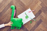Kid-Drawn Stuffed Toys Image 7