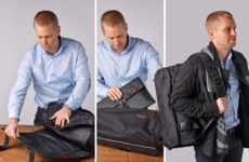 Dual-Space Travel Bags