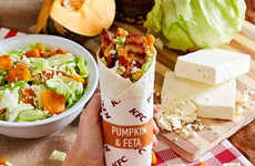 Autumnal Pumpkin Wraps