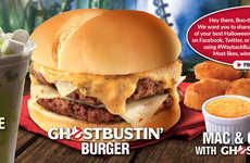Ghoulish Burger Menus