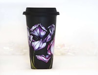Elegant Floral Coffee Cups Image 2