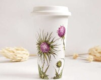 Elegant Floral Coffee Cups Image 5