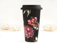 Elegant Floral Coffee Cups Image 7