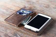 Handcrafted Custom Phone Wallets