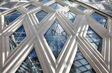 Diamond-Latticed Shopping Centers