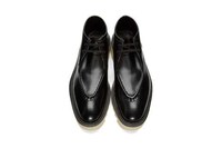 Tooth-Like Leather Sneakers Image 2