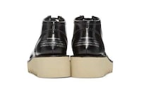 Tooth-Like Leather Sneakers Image 3