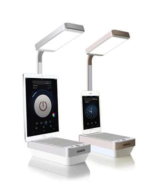 Phone-Charging Music Lamps