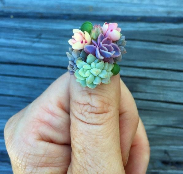 3D Botanical Nail Art
