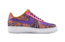 Reporter-Made Paisley Sneakers