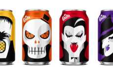 Spooky Soda Cans