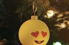 Christmas Emoji Baubles