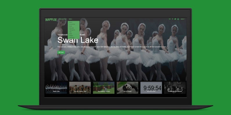 Sleepy Video Streaming Services