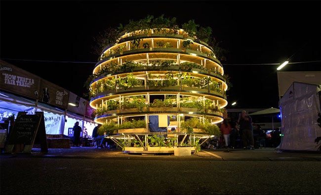 Spherical Greenhouse Pavilions
