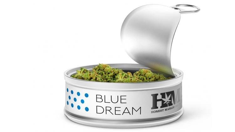 Food-Grade Marijuana Cans