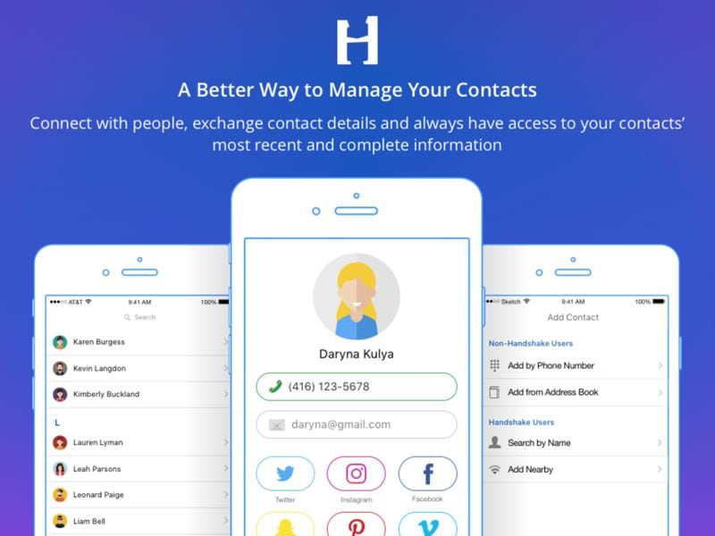 Business Networking Contact Apps