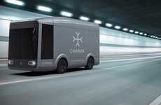 Efficient Electric Shipping Trucks