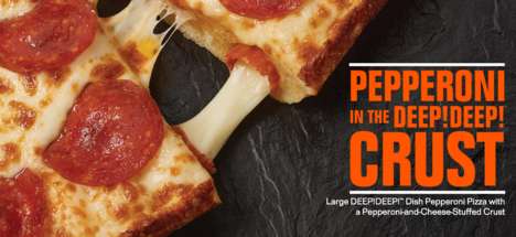 Pepperoni-Stuffed Pizza Crusts