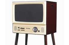 Faux-Retro Flatscreen TVs