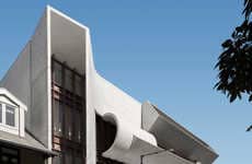 Light-Bending Concrete Facades