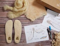 Winterized Sheepskin Shoe Inserts Image 2