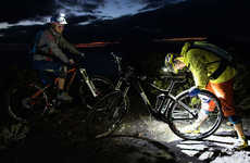 Blazing Mountain Biking Headlamps