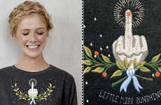 Snarky Embroidered Shirts