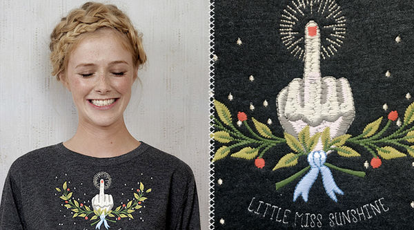 Snarky Embroidered Shirts
