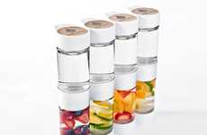 Compartmentalized Water-Enhancing Vessels