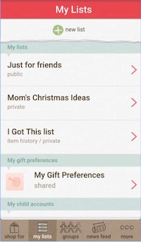Gift-Giving Organization Apps Image 8