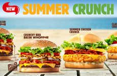 Crunch-Inducing Burger Menus