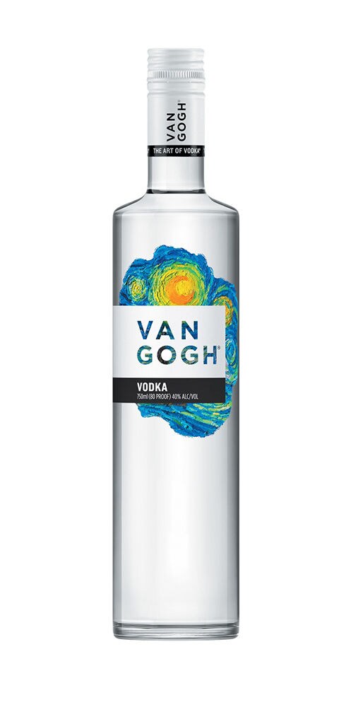 Artist-Themed Vodka Branding
