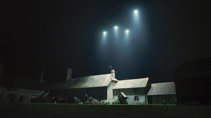 On-Demand Drone Lights
