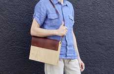Elegant Oak Laptop Carriers
