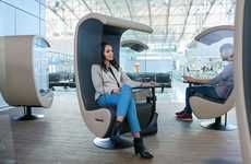 Noise-Cancelling Airport Loungers