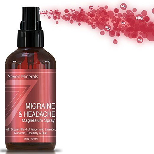 Magnesium Migraine Relief Sprays