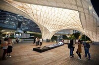 Arched Translucent Bamboo Pavilions Image 4