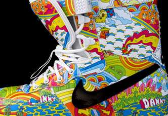 Psychedelic Snowboarding Boots