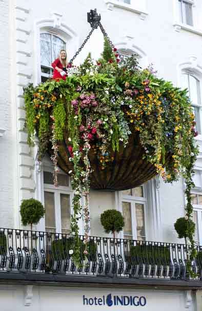 Giant Floating Flower Beds