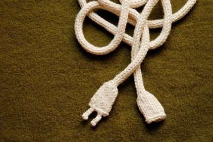 Knitted Power Cords