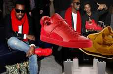 Flaming Red Sneakers
