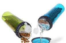 Compartmentalized Pet Canisters