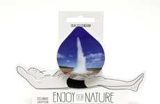 Suggestive Nature-Themed Condoms