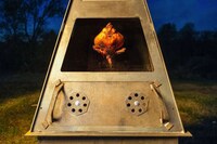 Pyramidal Outdoor Fire Ovens Image 4