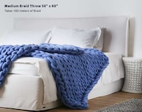 DIY Oversized Knitting Decor Image 4
